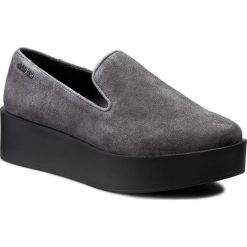 Creepersy damskie: Półbuty CALVIN KLEIN BLACK LABEL - Reva N11789 Ebony