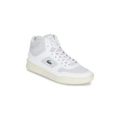 Buty Lacoste EXPLORATEUR MID SPT 117 1. Białe trampki męskie Lacoste, bez wzorów, bez zapięcia. Za 455,20 zł.