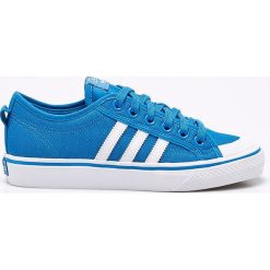 Adidas Originals - Buty Nizza. Niebieskie buty sportowe damskie adidas Originals, bez wzorów, z gumy, sportowe. W wyprzedaży za 139,90 zł.