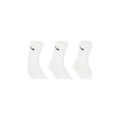 Skarpety sportowe Nike Crew Basic x3. Białe skarpetki męskie Nike, z bawełny. Za 34,99 zł.