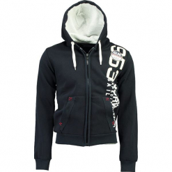 Bluza "Gandinsky" w kolorze granatowym. Niebieskie bluzy męskie z kieszeniami marki Geographical Norway Men, m, z nadrukiem. W wyprzedaży za 136,95 zł.