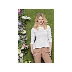 LIZA. Różowe bluzki damskie Bosco dress, l, z aplikacjami, z materiału, eleganckie, z klasycznym kołnierzykiem, bez rękawów. Za 239,00 zł.