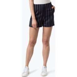 Marie Lund - Spodenki damskie, niebieski. Niebieskie szorty damskie marki Marie Lund, w paski, eleganckie, z podwyższonym stanem. Za 129,95 zł.