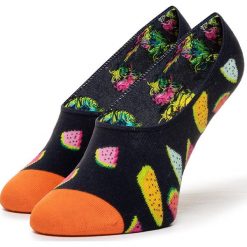 Skarpety Stopki Damskie HAPPY SOCKS - WAT06-6500 Granatowy Kolorowy. Niebieskie skarpetki damskie Happy Socks, bez wzorów, z elastanu. Za 32,90 zł.