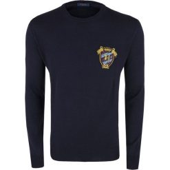 Sweter Trussardi Jeans. Czarne swetry męskie xl, z jeansu, klasyczne. Za 229,00 zł.