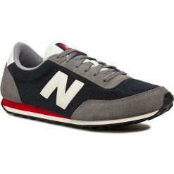 Sneakersy NEW BALANCE - U410HGN Granatowy Szary. Szare sneakersy męskie marki New Balance, na co dzień, bez wzorów, ze skóry, klasyczne, bez zapięcia. W wyprzedaży za 199,00 zł.