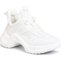 Sneakersy TOGOSHI - TG-16-03-000132 602. Białe półbuty damskie Togoshi, ze skóry ekologicznej. W wyprzedaży za 379,00 zł.