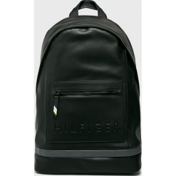 Tommy Hilfiger - Plecak. Czarne plecaki męskie TOMMY HILFIGER, bez wzorów, ze skóry ekologicznej. Za 579,90 zł.