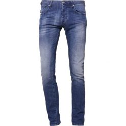 Spodnie męskie: Emporio Armani Jeansy Straight Leg denim blu