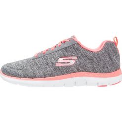 Trampki damskie slip on: Skechers Sport FLEX APPEAL 2.0 Tenisówki i Trampki gray/neon coral