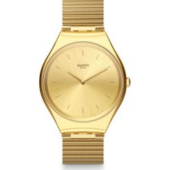 ZEGAREK SWATCH SKIN IRONY. Szare zegarki męskie marki Swatch, szklane. Za 720,00 zł.