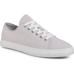 Tenisówki TIMBERLAND - Union Wharf Oxford TB0A1XCYE02 Light Grey Canvas. Szare półbuty męskie Timberland, na co dzień, bez wzorów, z gumy, bez zapięcia. Za 289,00 zł.