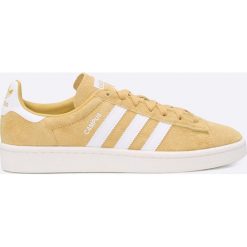 Adidas Originals - Buty Campus. Żółte buty sportowe męskie marki adidas Originals, ze skóry, na sznurówki. W wyprzedaży za 339,90 zł.