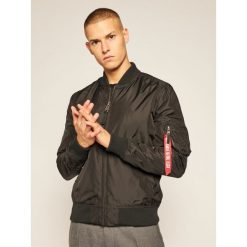 Kurtka bomber Alpha Industries Ma-1 Tt 191103. Czarne kurtki męskie Alpha Industries, m, bez wzorów, bez kaptura. Za 599,00 zł.
