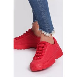 Czerwone Sneakersy Back To Us. Czerwone sneakersy damskie marki vices, ze skóry. Za 89,99 zł.