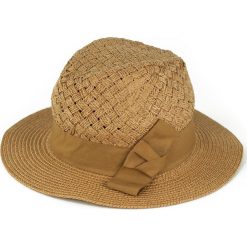 Kapelusz damski Morska fala brązowy (cz15171). Brązowe kapelusze damskie Art of Polo. Za 36,52 zł.