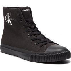 Trampki CALVIN KLEIN JEANS - Icaro S0594 Black. Czarne półbuty męskie Calvin Klein Jeans, na co dzień, bez wzorów, z jeansu, bez zapięcia. Za 519,00 zł.