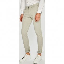 Guess Jeans - Spodnie. Szare rurki męskie Guess Jeans, z bawełny. Za 399,90 zł.