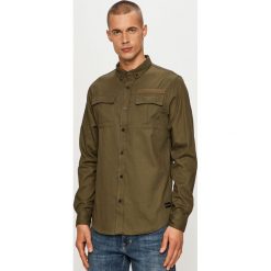 Brave Soul - Koszula. Żółte koszule męskie Brave Soul, s, bez wzorów, z bawełny, casualowe, button down, z długim rękawem. Za 89,90 zł.