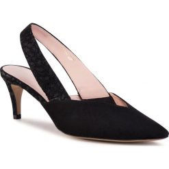 Sandały L37 - Hot In The City Z11T18 Black. Czarne klapki damskie L37, bez wzorów, ze skóry, bez obcasa. W wyprzedaży za 379,00 zł.