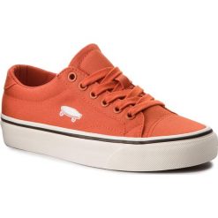 Tenisówki VANS - Court Icon VN0A3JF2U861 (Canvas) Pureed Pumpkin/C. Pomarańczowe trampki i tenisówki damskie Vans, bez wzorów, z gumy, bez zapięcia. W wyprzedaży za 209,00 zł.