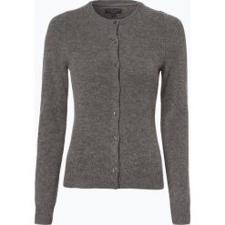 Marie Lund - Kardigan damski z wełny merino, szary. Szare swetry damskie marki Marie Lund, s, bez wzorów, z wełny. Za 129,95 zł.