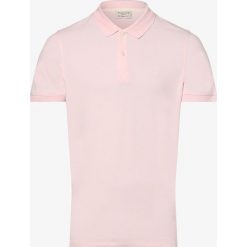 Selected - Męska koszulka polo – Slharo, różowy. Różowe koszulki męskie Selected, xxl, prążkowane, polo. Za 109,95 zł.