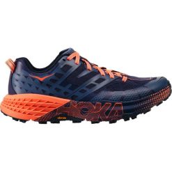 Buty Hoka Speedgoat 2 W Pomarańczowo-Niebieskie. Pomarańczowe buty sportowe damskie HOKA, bez wzorów, z gumy, do biegania. Za 499,99 zł.