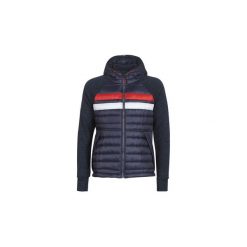 Kurtki pikowane Superdry STORM CHEST STRIPE HYBRID ZIPHOOD. Niebieskie kurtki męskie Superdry, xl, bez wzorów, bez kaptura. Za 519,00 zł.
