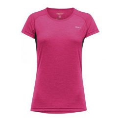 Devold Koszulka Termoaktywna Z Krótkim Rękawem Running T-Shirt Lollipop Xl. Różowe topy sportowe damskie Devold, xl, ze skóry, z krótkim rękawem. W wyprzedaży za 229,00 zł.