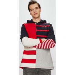 Tommy Hilfiger - Bluza. Szare bluzy męskie marki TOMMY HILFIGER, m, z bawełny, z kapturem. W wyprzedaży za 359,90 zł.