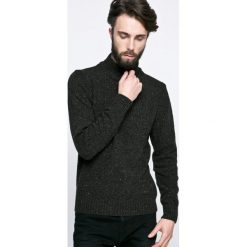 Trussardi Jeans - Sweter. Żółte swetry męskie Trussardi Jeans, m, bez wzorów, z wełny, bez kołnierzyka, bez kaptura. W wyprzedaży za 359,90 zł.