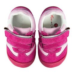 Buty dziecięce: Buty "Suede" w kolorze jasnoróżowym do nauki chodzenia