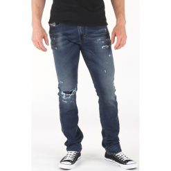 Diesel Thavar-Ne Dżinsy Niebieski. Niebieskie jeansy męskie Diesel, bez wzorów. Za 1162,95 zł.