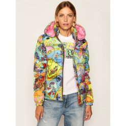 Kurtka puchowa Versace Jeans Couture E5HZA961. Kurtki damskie Versace Jeans Couture, bez wzorów, z jeansu, bez kaptura. Za 3029,00 zł.