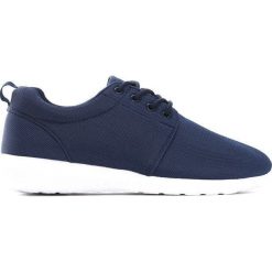 Granatowe Buty Sportowe Champs. Niebieskie buty sportowe męskie marki Born2be, z materiału, na sznurówki. Za 59,99 zł.