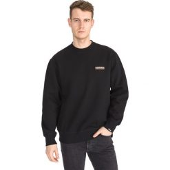 Napapijri Base Bluza Czarny. Czarne bluzy męskie Napapijri, l, bez wzorów, z bawełny, bez kołnierzyka, bez rękawów, bez kaptura. Za 368,95 zł.
