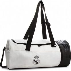 Torba adidas - Real Du M CY5606 Cwhite/Black. Białe torby męskie skórzane Adidas, bez wzorów, ze skóry ekologicznej, sportowe. W wyprzedaży za 149,00 zł.