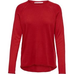 ONLY Damski sweter Mila Lacy L / S Pullover Knt Noos High ryzyko Red (rozmiar XS). Czerwone swetry damskie ONLY, s, bez wzorów, bez rękawów, bez kaptura. W wyprzedaży za 90,00 zł.