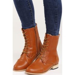 Botki damskie: Camelowe Botek Birch