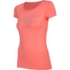 Bluzki damskie: Koszulka treningowa damska TSDF107 - koral neon