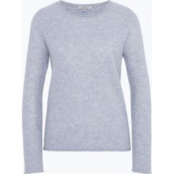 Swetry klasyczne damskie: comma casual identity – Sweter damski z dodatkiem kaszmiru, szary