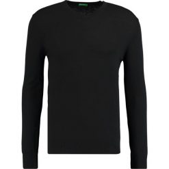 Swetry klasyczne męskie: Benetton Sweter black