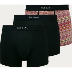 Paul Smith - Bokserki (3-pack). Czarne bokserki męskie Paul Smith, z nadrukiem, z elastanu. Za 179,90 zł.