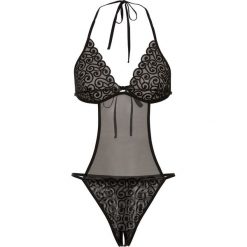 Body i gorsety: Body ze stringami "ouvert" bonprix czarny
