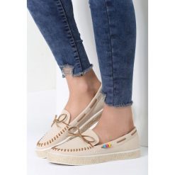 Beżowe Espadryle Blend Together. Brązowe espadryle damskie marki vices, bez wzorów, bez obcasa, na płaskiej podeszwie. Za 69,99 zł.
