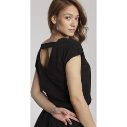 Czarna Sukienka Daeicia. Czarne sukienki damskie Renee, na lato, xl, bez wzorów, bez kołnierzyka, bez rękawów. W wyprzedaży za 74,99 zł.