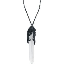 Blackheart Black Octopus Tentacle Crystal Necklace Naszyjnik czarny. Czarne naszyjniki damskie marki Blackheart, sztuczne. Za 42,90 zł.