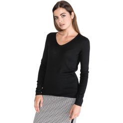 Tom Tailor Sweter Czarny. Czarne bluzy damskie m, z bawełny. Za 157,95 zł.