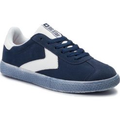 Sneakersy BIG STAR - DD274297 Navy. Niebieskie półbuty damskie BIG STAR, ze skóry. Za 149,00 zł.